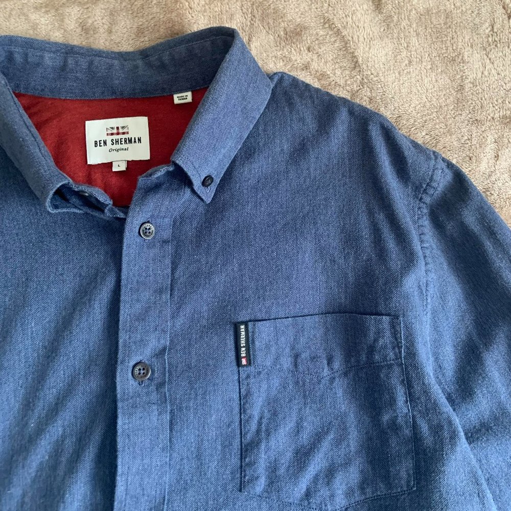 Men's Ben Sherman Long Sleeve Button Down